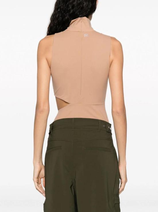 25FW 월포드 바디수트 티셔츠 79282 4853 NUDE - WOLFORD