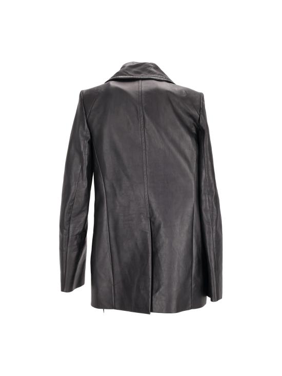  앤 드뮐미스터 코트 B0010824LT081 099 BLACK - ANN DEMEULEMEESTER