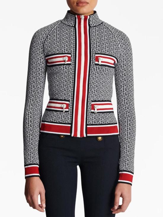  발망 가디건 BF1SK028KE89 - BALMAIN