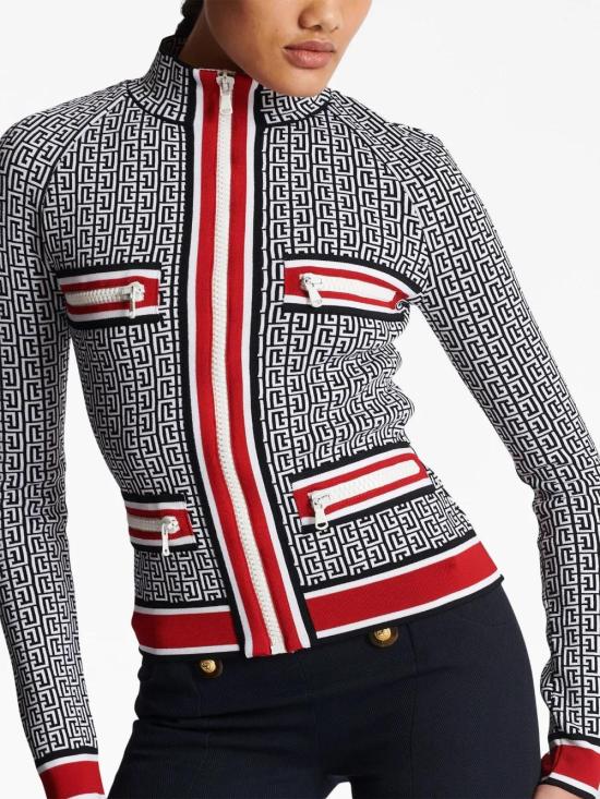  발망 가디건 BF1SK028KE89 - BALMAIN