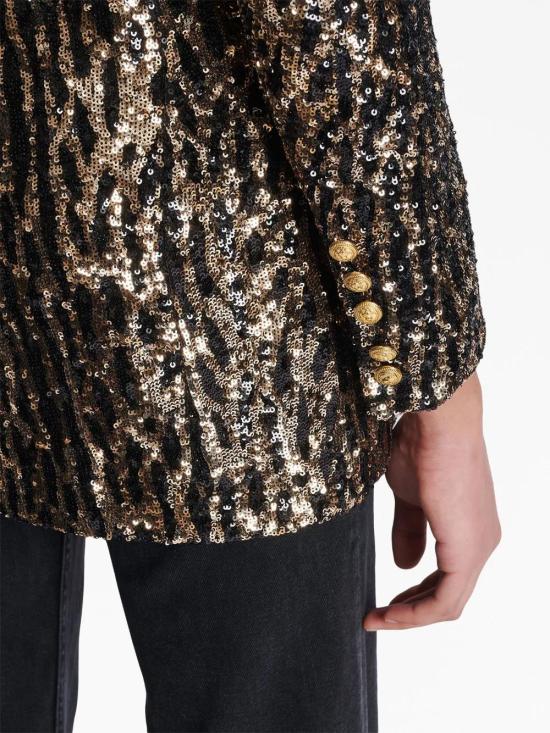  발망 수트 자켓 BF1SJ036XG04 black - BALMAIN