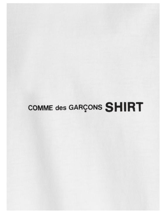 25SS 꼼데가르송 반팔 티셔츠 FOT026S253 White - COMME DES GARCONS