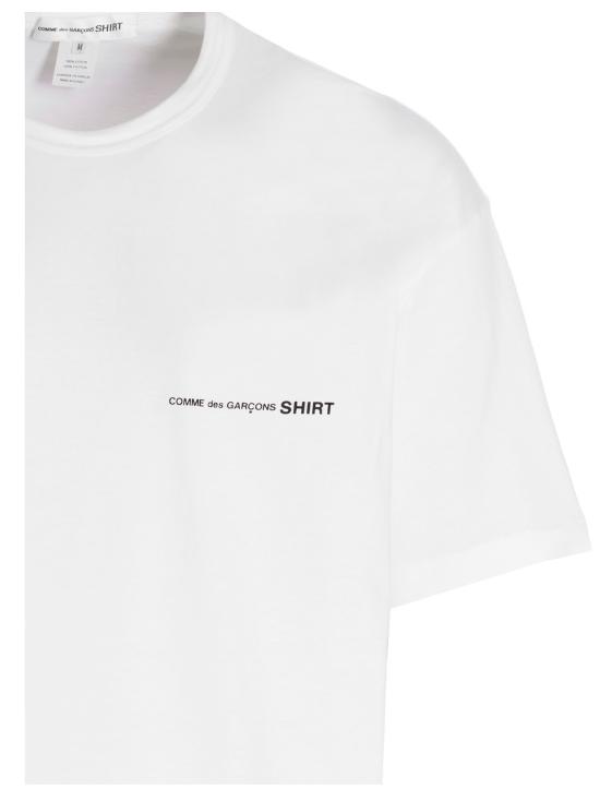 25SS 꼼데가르송 반팔 티셔츠 FOT026S253 White - COMME DES GARCONS