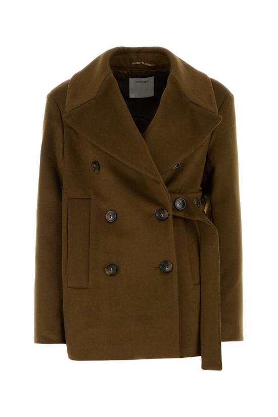 24FW 스포트막스 자켓 2422086022600 084 BROWN