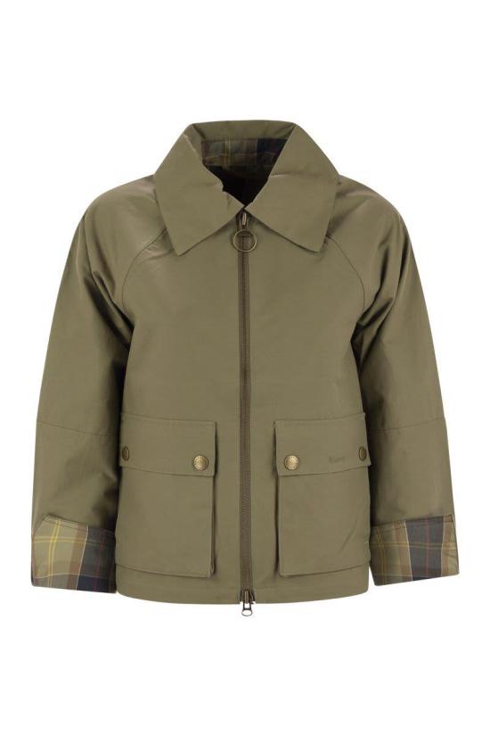 25SS 바버 자켓 LCA0357 LCA GN32 MILITARY GREEN