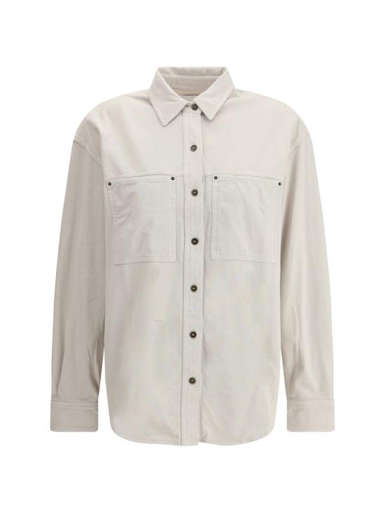 25SS 이자벨마랑에뚜왈 셔츠 CH0206FAC1N06E 23EC GREY