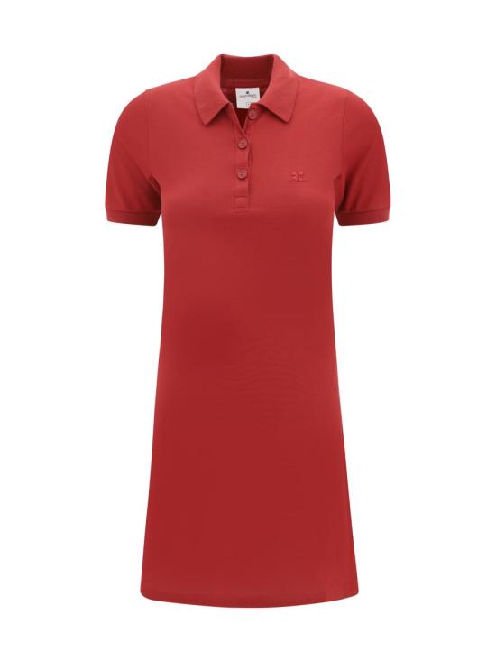 25SS 쿠레쥬 미디 원피스 125JRO554JS0193 4015 RED
