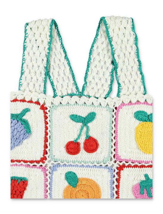 25SS [키즈] 스텔라 맥카트니 탑 TW9A22Z2923 999 WHITE - STELLA MCCARTNEY