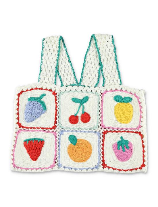 25SS [키즈] 스텔라 맥카트니 탑 TW9A22Z2923 999 WHITE