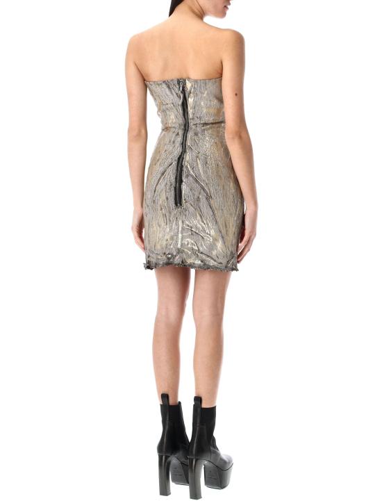 25SS 릭 오웬스 숏 원피스 RP01E7531SGMC 02 GOLD - RICK OWENS