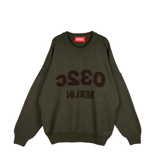  032C 스웨터 32CU242MRST026OL OLIVE DRAB DOM