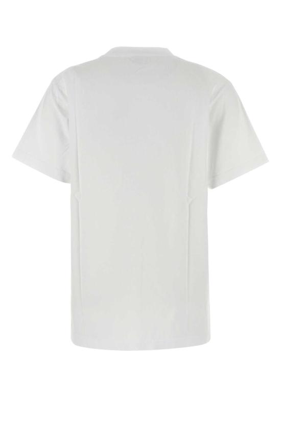  스포티앤리치 반팔 티셔츠 TO043508033WH01 WHITE NAVY DOM - SPORTY & RICH