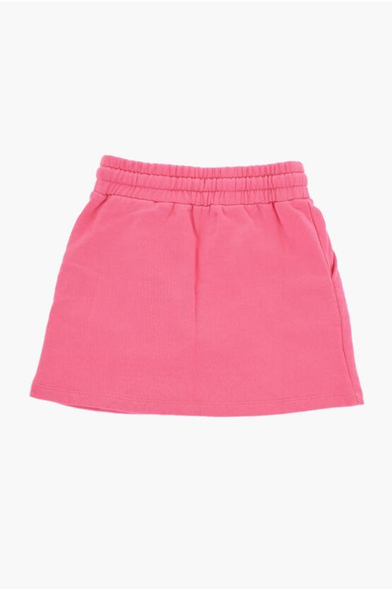  [키즈] 오프화이트 스커트 OGCK002S24 AFLE001 3201 Pink - OFF WHITE