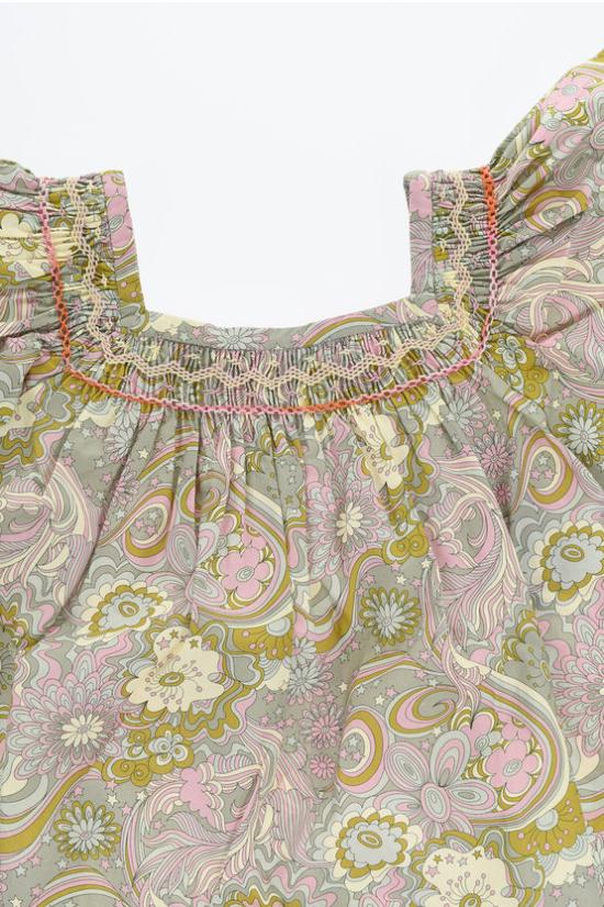  [키즈] 봉쁘앙 블라우스 S04GBLW00015 ACO 656 Multicolor - BONPOINT