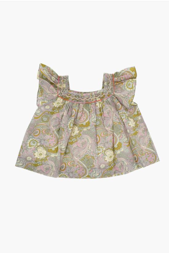  [키즈] 봉쁘앙 블라우스 S04GBLW00015 ACO 656 Multicolor - BONPOINT