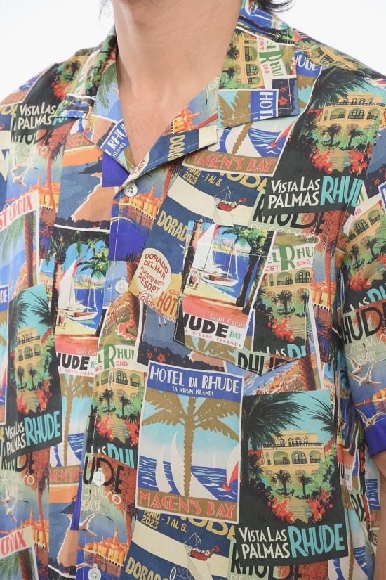  루드 반팔 셔츠 RHPS24SR08 174976 1976 Multicolor - RHUDE