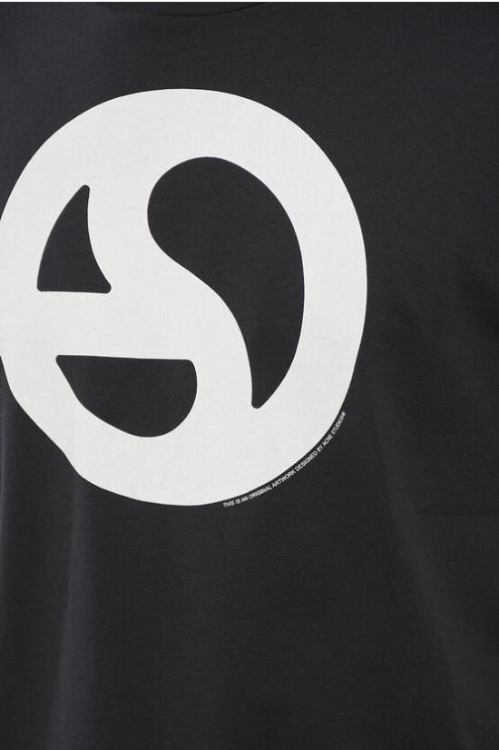  아크네 스튜디오 반팔 티셔츠 FN UX TSHI000047 CL0265 900 BLACK Black - ACNE STUDIOS