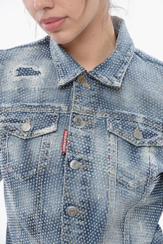  디스퀘어드2 데님 자켓 S72AM1038 S30342 470 Light blue - DSQUARED2