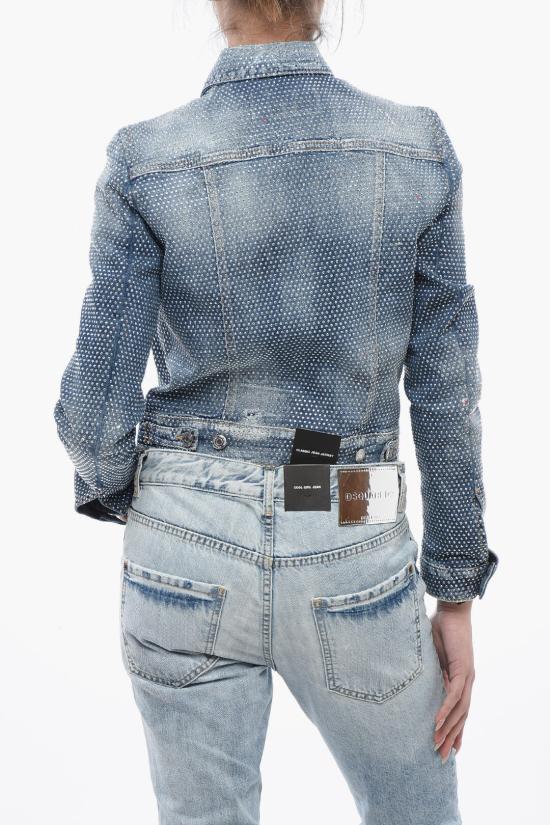  디스퀘어드2 데님 자켓 S72AM1038 S30342 470 Light blue - DSQUARED2