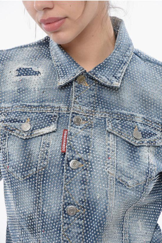  디스퀘어드2 데님 자켓 S72AM1038 S30342 470 Light blue - DSQUARED2