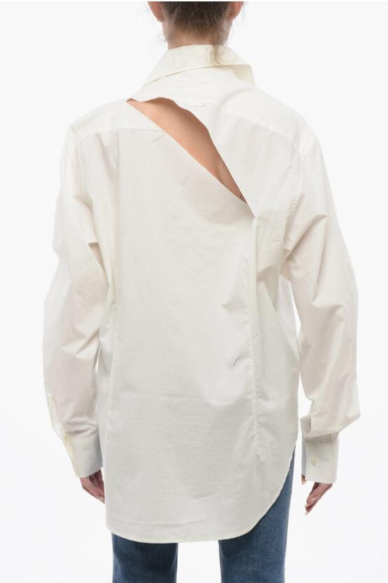  마르지엘라 셔츠 S62DT0027 S47294 101 White - MAISON MARGIELA