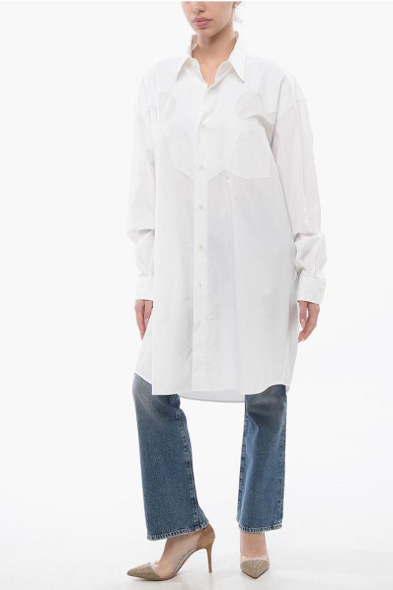  마르지엘라 셔츠 S51DT0014 S43001 100 White - MAISON MARGIELA