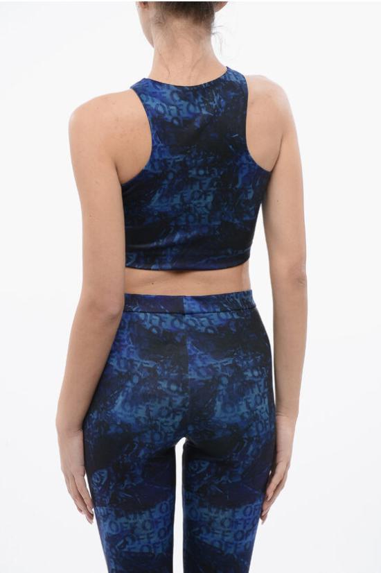  오프화이트 민소매 티셔츠 OWVO083F23 JER002 4700 Blue - OFF WHITE