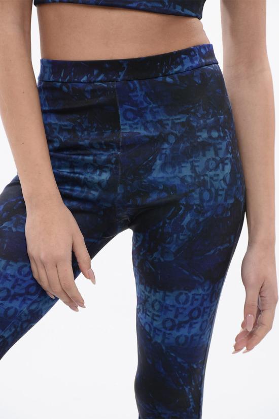  오프화이트 레깅스 OWVV006F23 JER002 4700 Blue - OFF WHITE