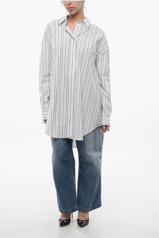  오프화이트 셔츠 OWGE008F23 FAB001 0110 White - OFF WHITE