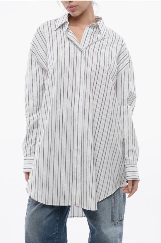  오프화이트 셔츠 OWGE008F23 FAB001 0110 White