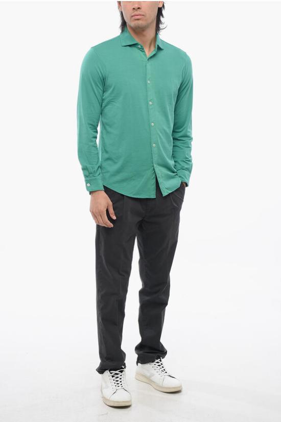  알테아 긴팔 셔츠 2354240 41 R Green - ALTEA