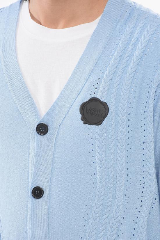  빅터앤롤프 가디건 MK061 31 19323 Light blue - VIKTOR & ROLF