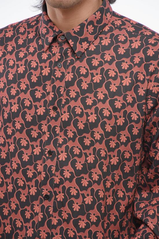  빅터앤롤프 긴팔 셔츠 MS113 21 27323 Red - VIKTOR & ROLF