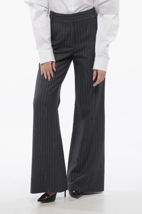  오프화이트 스트레이트 팬츠 OWCO012S24FAB0020707 Gray