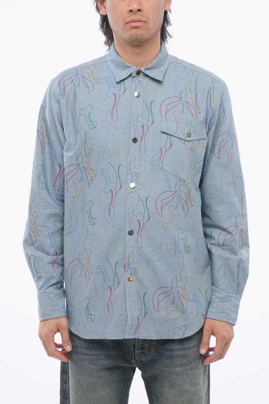  빅터앤롤프 긴팔 셔츠 MS105 61 13323 Light blue
