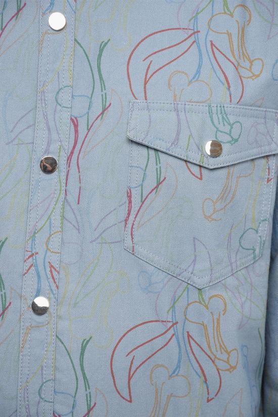  빅터앤롤프 긴팔 셔츠 MS105 61 13323 Light blue - VIKTOR & ROLF