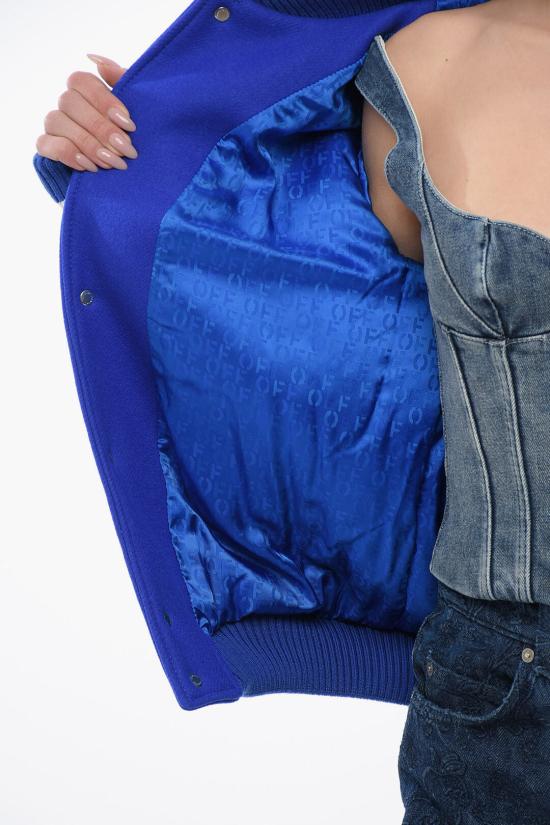  오프화이트 자켓 OWEK006S24FAB0024601 Blue - OFF WHITE