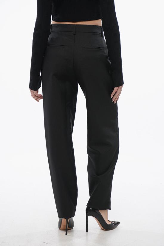  오프화이트 스트레이트 팬츠 OWCO013S24FAB0021010 Black - OFF WHITE