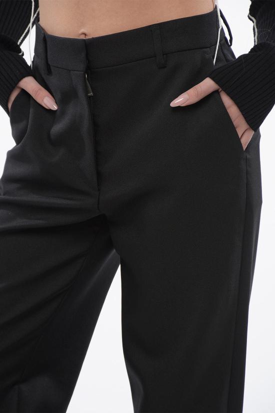  오프화이트 스트레이트 팬츠 OWCO013S24FAB0021010 Black - OFF WHITE