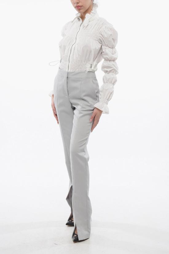  오프화이트 스트레이트 팬츠 OWCA136S24FAB0014040 Gray - OFF WHITE