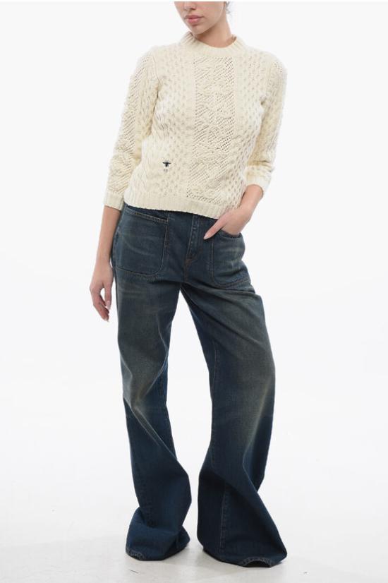  크리스챤디올 스웨터 254S27AM230 0200 White - DIOR