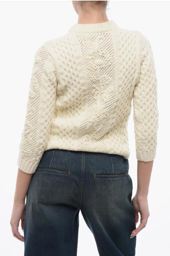  크리스챤디올 스웨터 254S27AM230 0200 White - DIOR