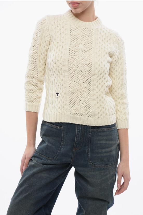  크리스챤디올 스웨터 254S27AM230 0200 White