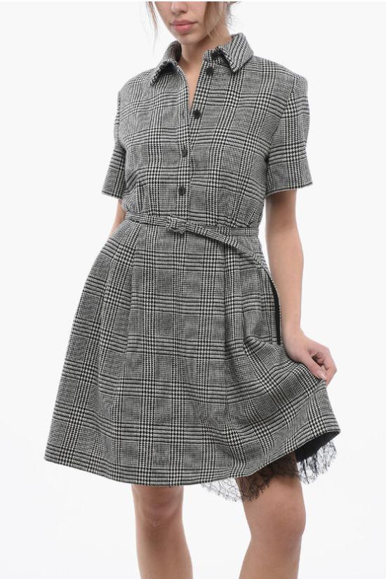  크리스챤디올 숏 원피스 311R90A1376 9330 Black White - DIOR