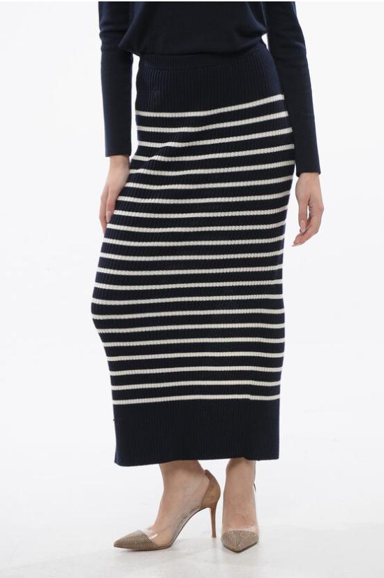  크리스챤디올 롱 스커트 344J01AM233 5825 Blue