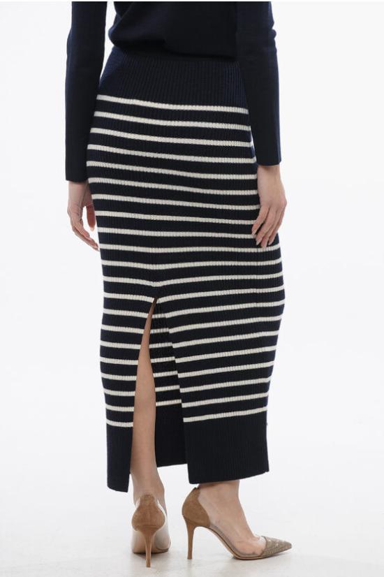  크리스챤디올 롱 스커트 344J01AM233 5825 Blue - DIOR