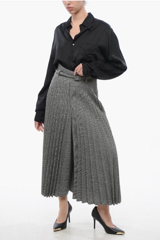  크리스챤디올 스트레이트 팬츠 311P29A1376 9330 Black White - DIOR