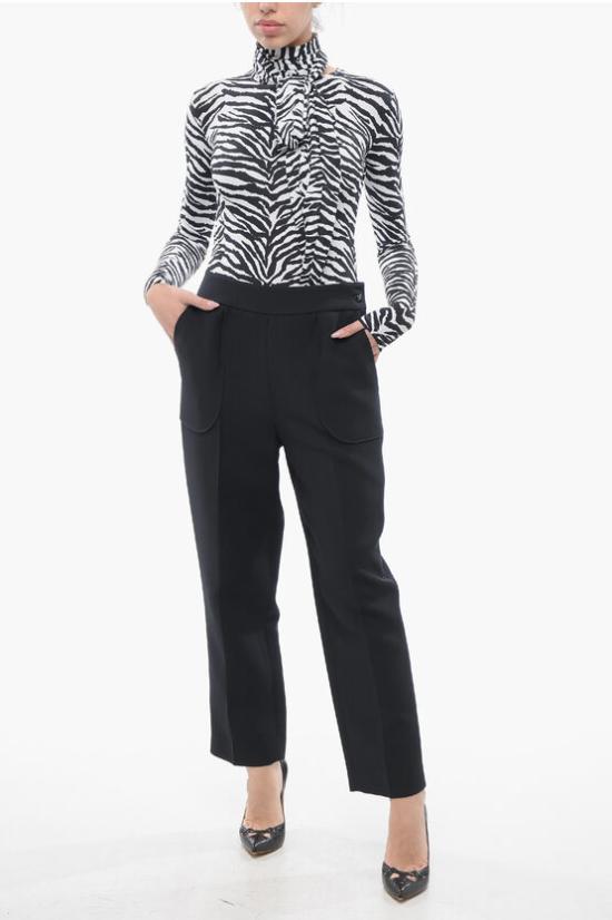  크리스챤디올 스트레이트 팬츠 251P11A1166 9000 Black - DIOR