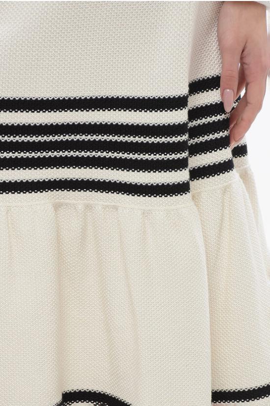  크리스챤디올 롱 스커트 414J14AM647 0810 White - DIOR