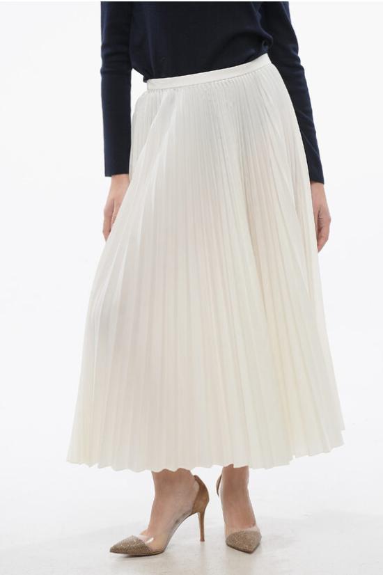  크리스챤디올 롱 스커트 411J19A3124 0200 White